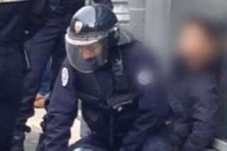 Le policier qui avait frappé un jeune devant le lycée Bergson de Paris concède avoir eu une réaction 