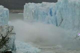 VIDÉO. Les images spectaculaires de l'effondrement du glacier Perito Moreno en Argentine