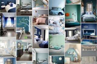 Pour la chambre, ce sera une peinture bleue, même sans habiter dans une maison en Bretagne