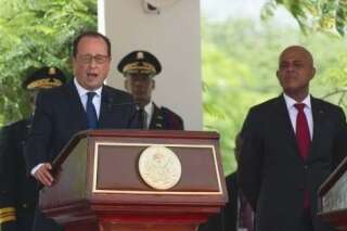 François Hollande en Haïti sur fond de polémique sur l'acquittement de la dette