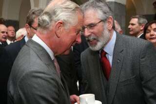 Le Washington Post confond le Prince Charles et Gerry Adams, un ancien militant républicain irlandais