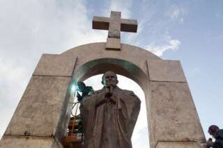 Laïcité: la justice ordonne le retrait d'une statue de Jean-Paul II à Ploërmel