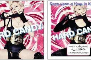 PHOTOS. Lady Gaga, Madonna, Katy Perry... Les pochettes d'albums avant et après la censure au Moyen-Orient