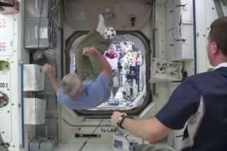 VIDÉO. Coupe du monde 2014 : le match États-Unis - Allemagne aussi joué dans l'espace grâce aux astronautes