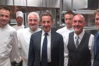 PHOTO. Nicolas Sarkozy à Las Vegas: une conférence et un dîner au restaurant de Guy Savoy