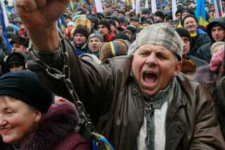 EN IMAGES. Manifestation en Ukraine : l'opposition espère mobiliser un milion de personnes