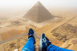 La fois où j'ai failli me faire arrêter pour avoir escaladé la pyramide de Khéops
