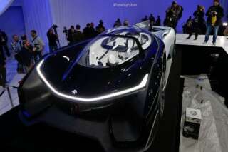 Faraday Future, la mystérieuse startup qui rivalise avec les voitures électriques Tesla au CES 2016