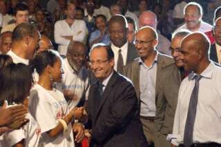 François Hollande en outre-mer: un week-end pour se rappeler au bon souvenir de 2012