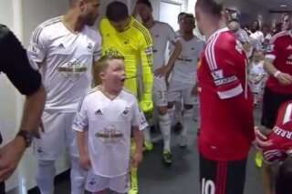 VIDÉO. Manchester United - Swansea City: La réaction de ce jeune garçon devant Wayne Rooney vaut le détour