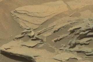 PHOTO. L'étrange cuillère flottante repérée sur Mars est un ventifact