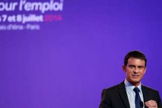 Valls promet des baisses d'impôts et 200 millions pour l'apprentissage à la conférence sociale
