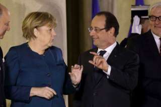 Angela Merkel à Paris pour inaugurer son troisième mandat