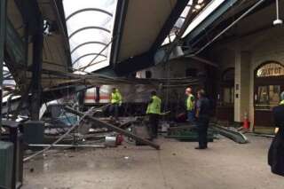 Accident de train en gare de Hoboken, face à Manhattan, un mort et plus d'une centaine de blessés