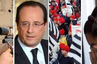 IMAGES - Rétrospective: le quinquennat agité de François Hollande