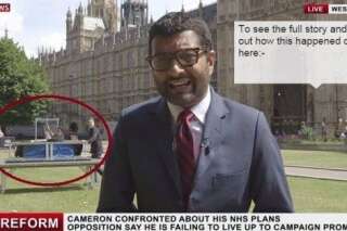 VIDÉO. Sky News: deux magiciens s'incrustent sur un duplex de la chaîne britannique devant Westminster