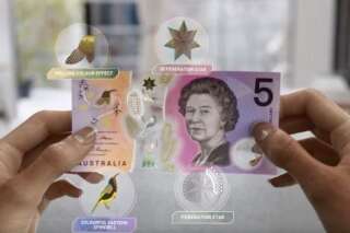 Le nouveau billet de 5 dollars australiens vient tout droit du futur