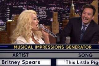VIDÉO. Christina Aguilera imite Britney Spears dans 