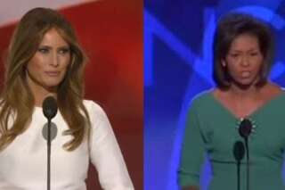 Melania Trump a fortement plagié Michelle Obama pour son discours