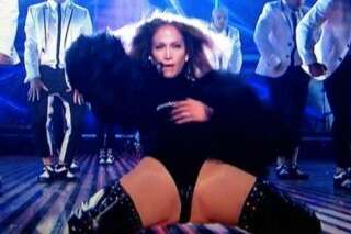 PHOTOS. Jennifer Lopez crée la polémique lors de son passage à la télévision anglaise