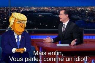 VIDÉO. Donald Trump en dessin animé pour le Late Show de Stephen Colbert