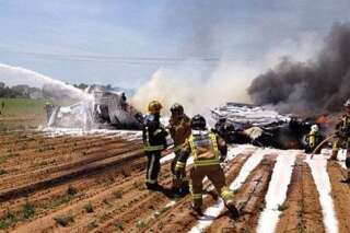 PHOTOS. Un avion militaire A400M s'écrase près de Séville, 4 morts