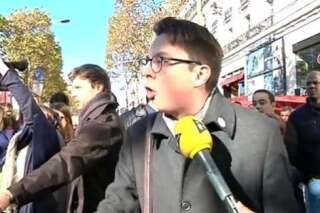 VIDÉO. Hollande hué: les internautes s'interrogent sur l'identité de l'homme qui s'en prend aux manifestants des Champs-Elysées