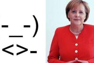 Angela Merkel, la seule personnalité politique à avoir son propre émoticône