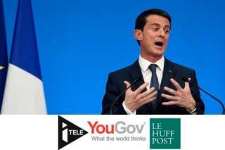 La popularité de Valls au plus bas, Hollande et Sarkozy chutent aussi lourdement [YOUGOV]