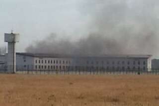 Mutinerie à la prison de Vivonne dans la Vienne, un bâtiment incendié