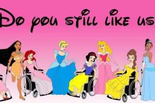 Princesses Disney: Contre la discrimination, Alexsandro Palombo dessine de fausses princesses handicapées