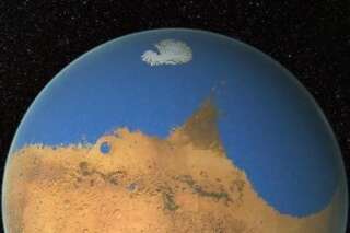 Sur Mars, il y a eu un océan aussi grand que l'Arctique, selon la Nasa