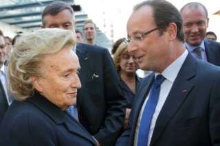 Bernadette Chirac et François Hollande en froid à cause des cantonales 2015