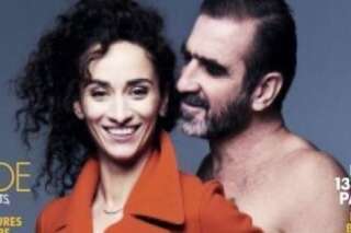 PHOTOS. Éric Cantona nu aux côtés de sa femme Rachida Brakni pour Elle magazine