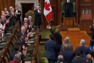 Obama a vraiment dû savourer ce moment au Parlement du Canada