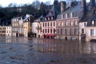 PHOTOS. Inondations en Bretagne: plusieurs communes touchées de plein fouet par les intempéries