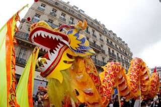 PHOTOS. Paris aux couleurs du Nouvel an chinois pour entrer dans l'année de la Chèvre de Bois