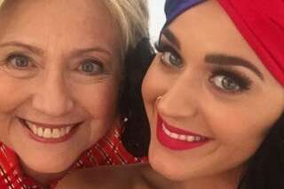 PHOTOS. Katy Perry a mis le paquet pour soutenir Hillary Clinton