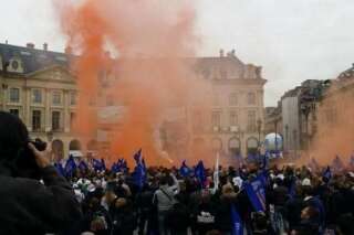 PHOTOS. Paris : 7500 policiers réunis place Vendôme pour protester contre Christiane Taubira