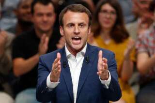 A la Mutualité, le funambule Emmanuel Macron fait le show mais tourne à vide