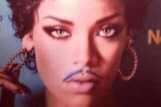 PHOTO. Pour faire revivre Prince, il suffit de mettre une moustache à Rihanna