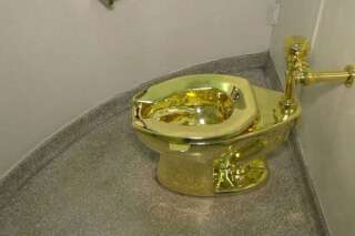 Vous pourrez essayer ces toilettes en or au musée Guggenheim de New York