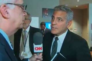 George Clooney apprend en direct le divorce de Brad Pitt et Angelina Jolie par CNN