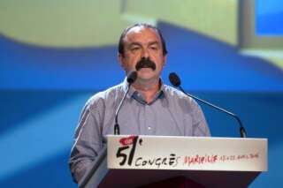 Philippe Martinez réélu à la tête d'une CGT en crise