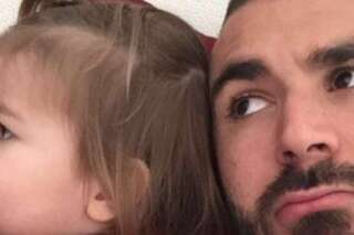 Karim Benzema, papa câlin pour les 2 ans de sa fille Mélia