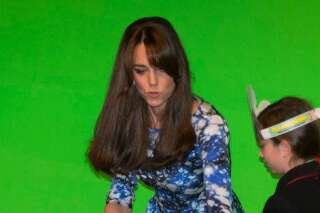 VIDÉO. Kate Middleton a tourné une scène de Shaun le mouton sur fond vert