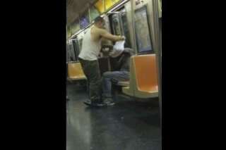 VIDÉO. New York: le SDF est torse nu dans le métro, un bon samaritain lui offre sa chemise