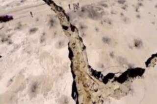 VIDÉO. Le sol du Mexique touché par une faille d'un kilomètre de long et trois mètres de large