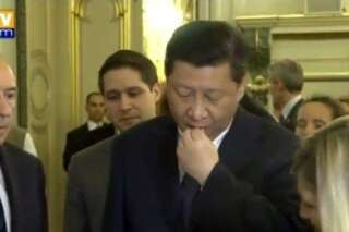 Visite du président chinois: il goûte du fromage, pas sa femme