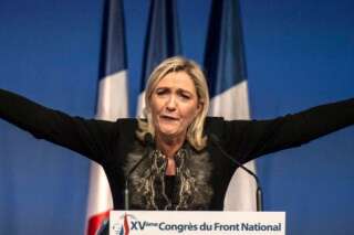 Marine Le Pen réélue présidente du Front national, sans concurrence